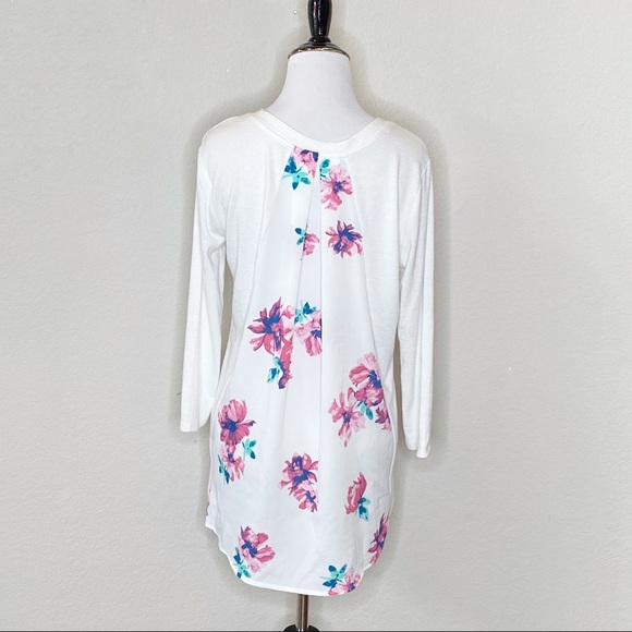 Market & Spruce  Sweater Floral back Size Small - Picture 6 of 11